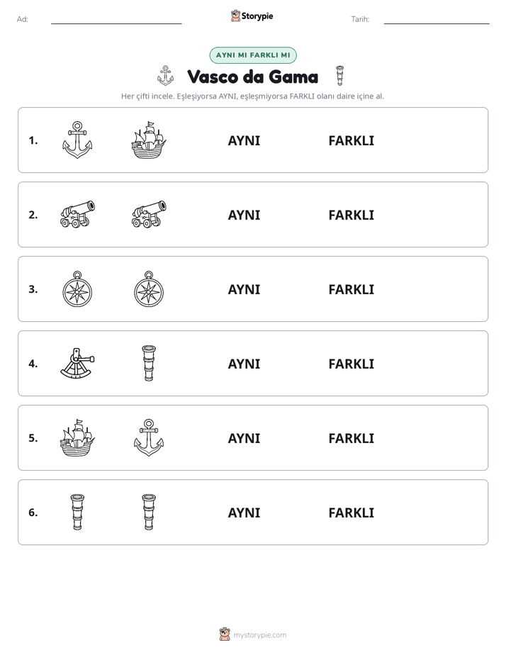 Aynı mı Farklı mı
