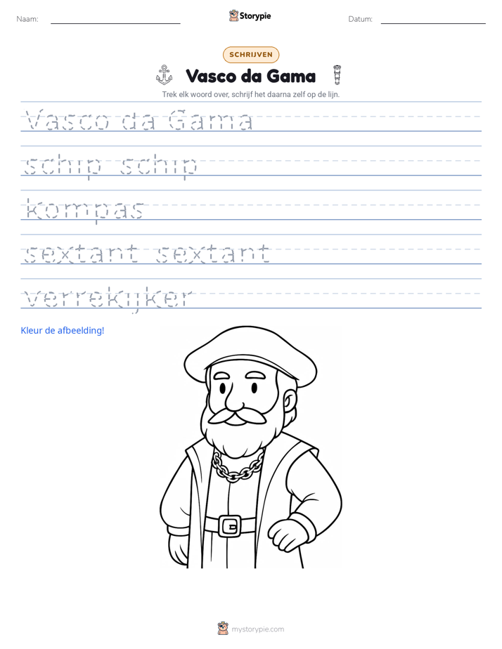 Schrijf Oefening