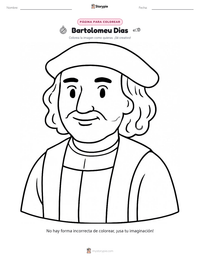 Vista previa de la hoja de trabajo imprimible de Bartolomeu Dias