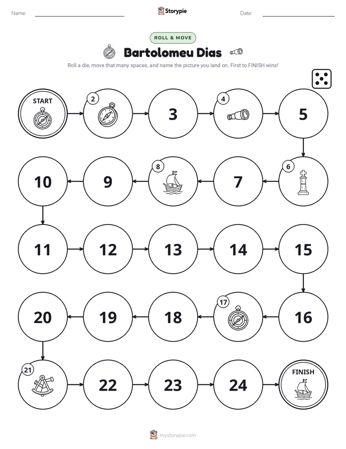 Roll & Move Game