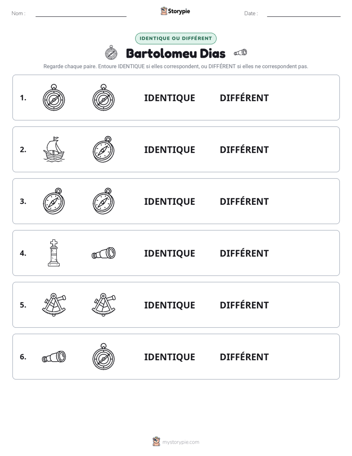 Identique ou Différent