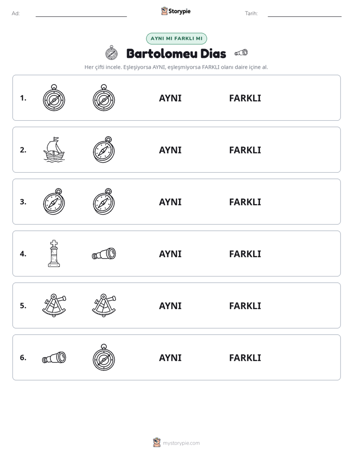 Aynı mı Farklı mı