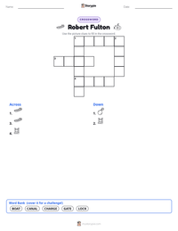 Robert Fulton printable worksheet preview