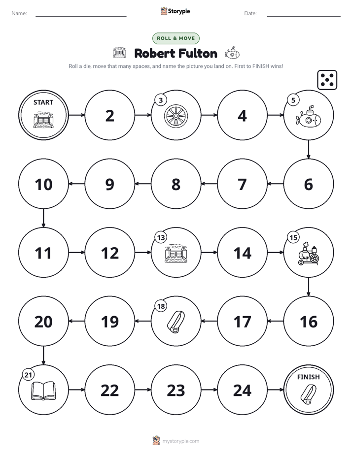 Roll & Move Game