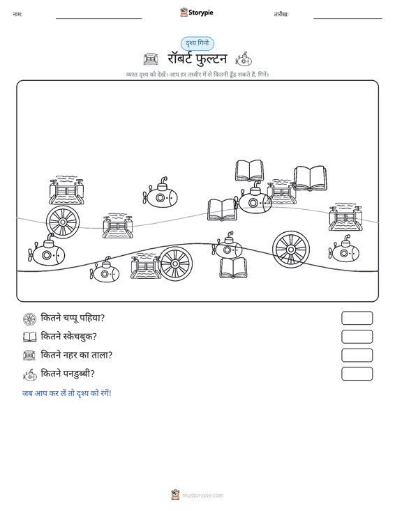 गिनती दृश्य