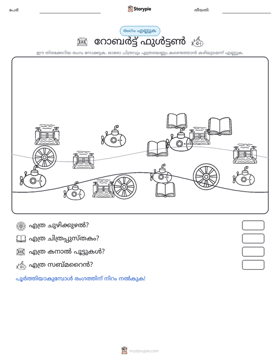 എണ്ണുന്ന ദൃശ്യങ്ങൾ