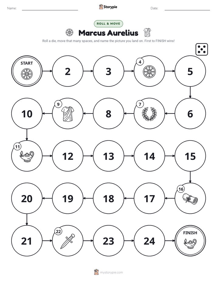 Roll & Move Game