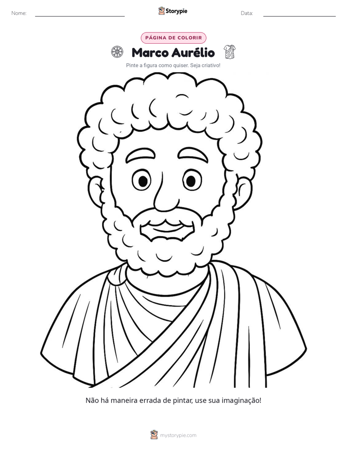 Página para colorir