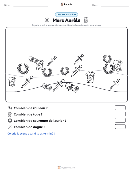 Scène de Comptage