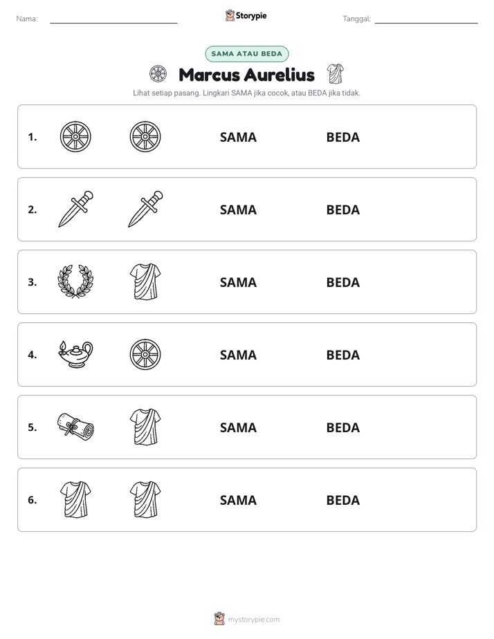 Sama atau Berbeda