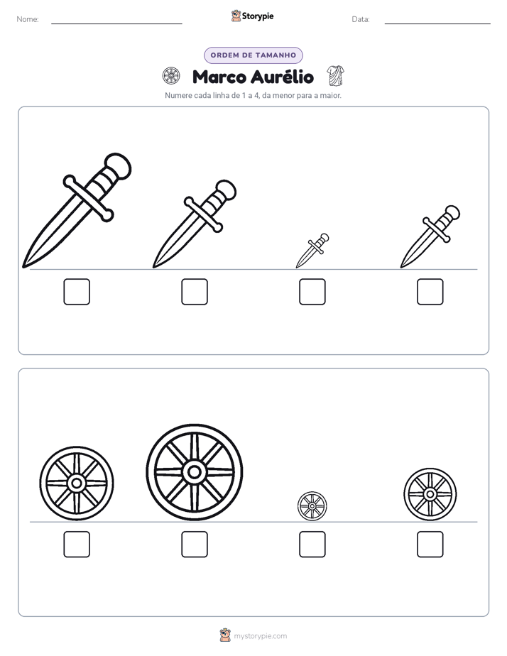 Ordem de Tamanho