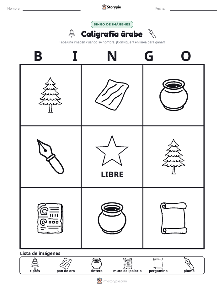 Bingo de Imágenes