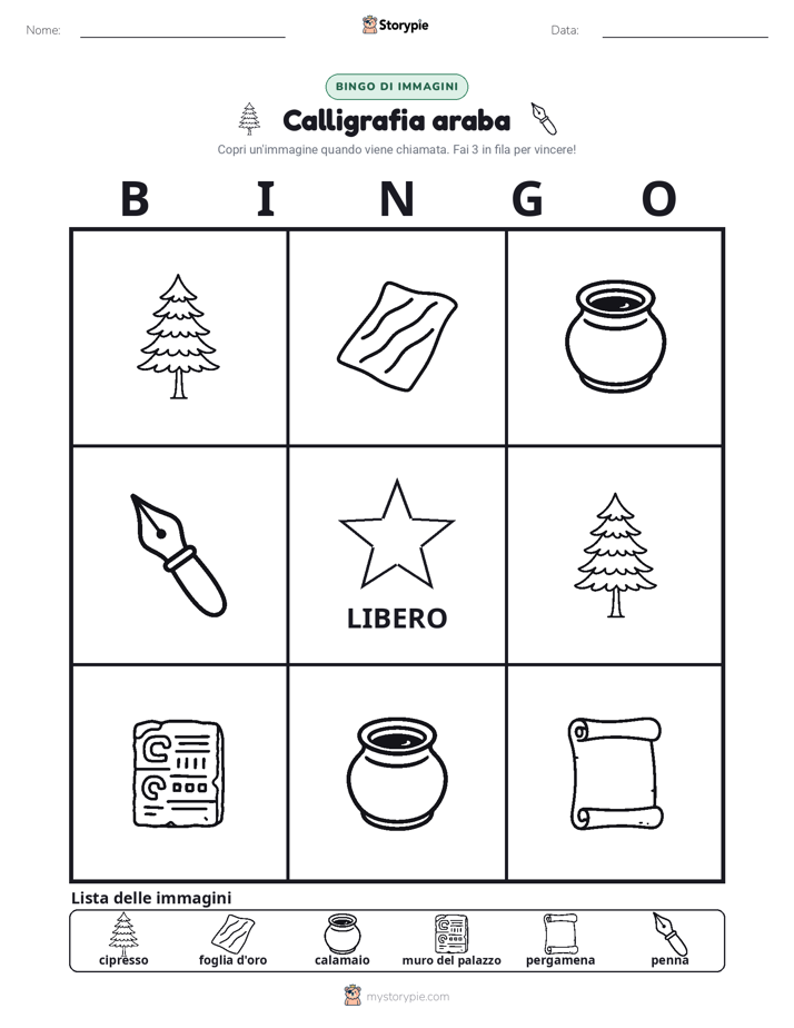 Bingo delle Immagini