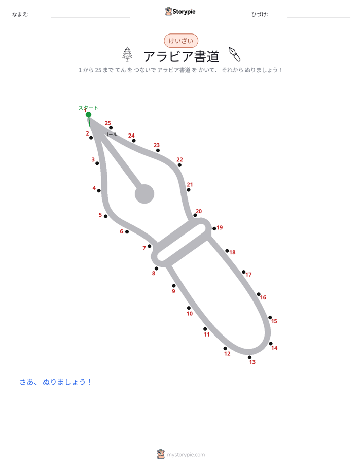 点つなぎ