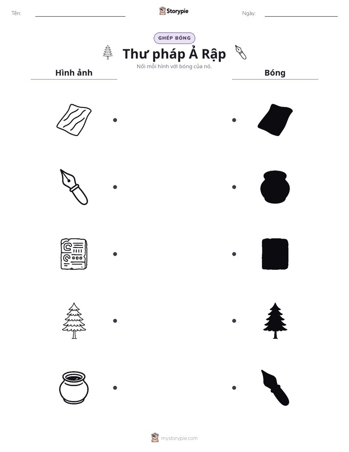 Ghép Hình Bóng