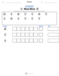 Rhea Silvia printable worksheet preview