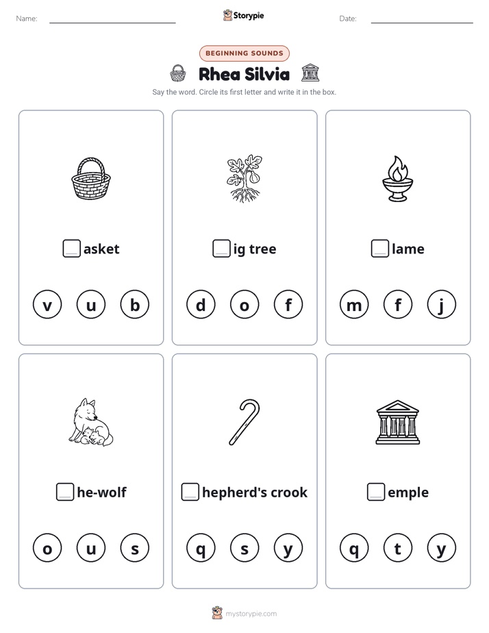 Beginning Sounds