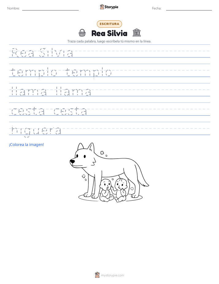 Práctica de Escritura