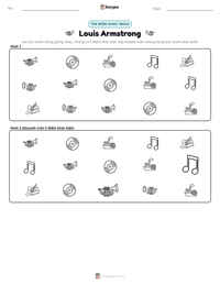 Xem trước tài liệu in sẵn Louis Armstrong