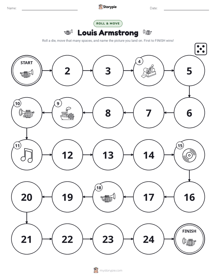 Roll & Move Game