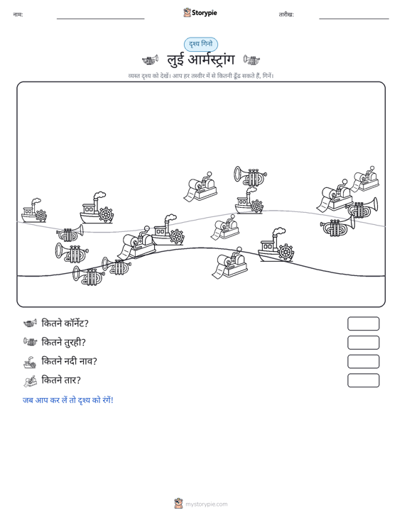 गिनती दृश्य
