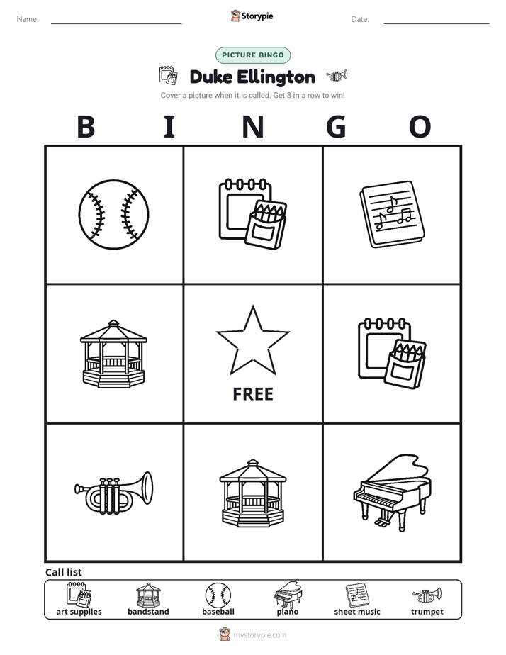 Picture Bingo