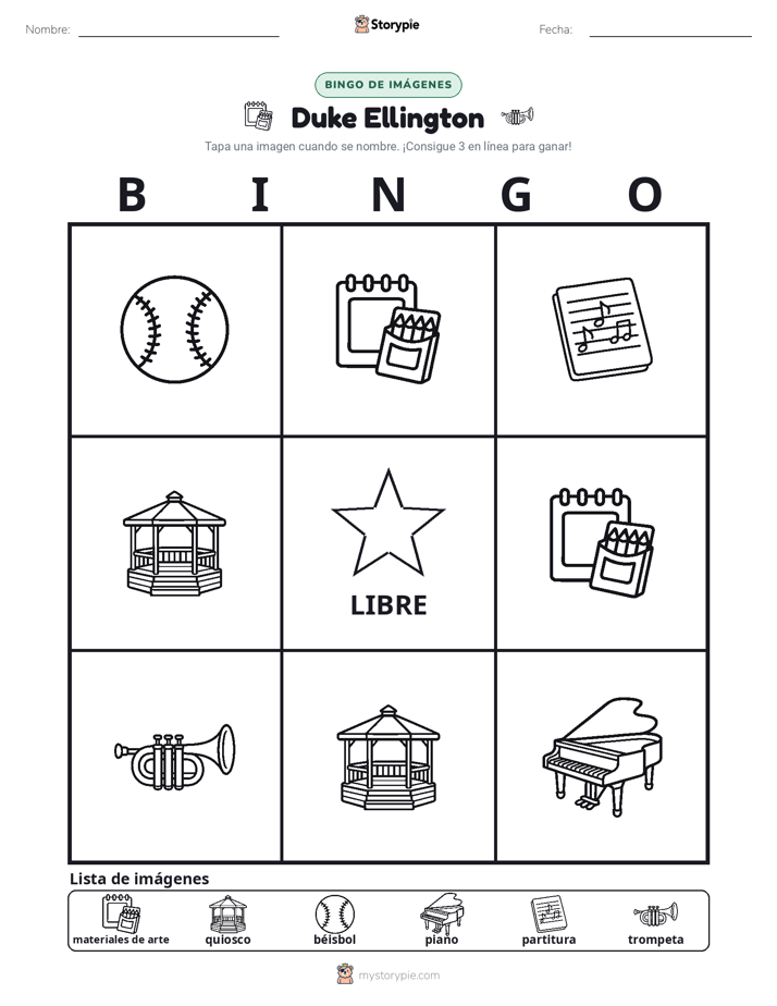 Bingo de Imágenes