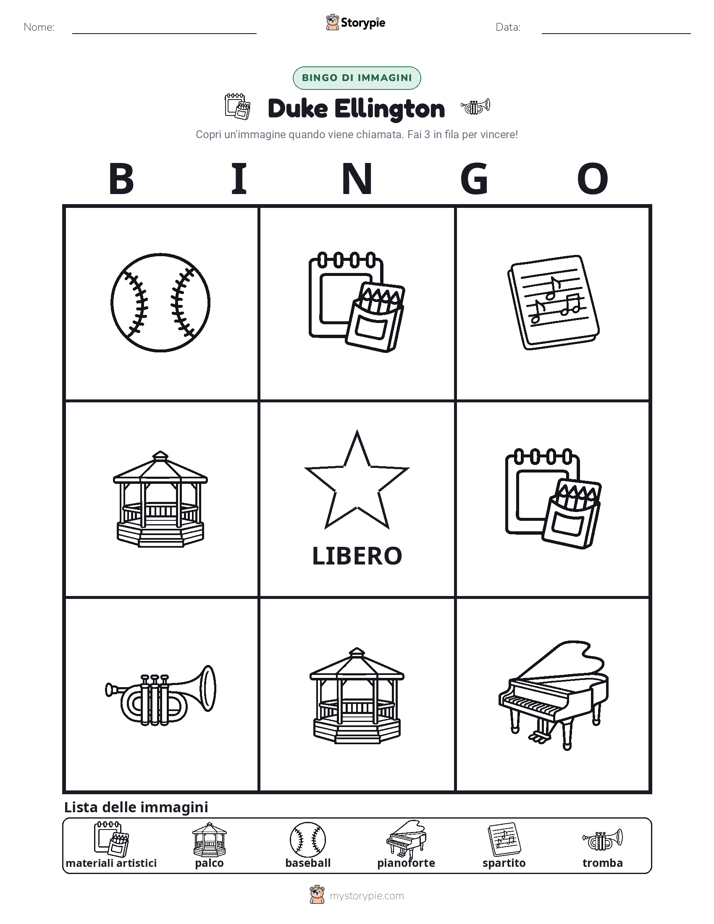 Bingo delle Immagini