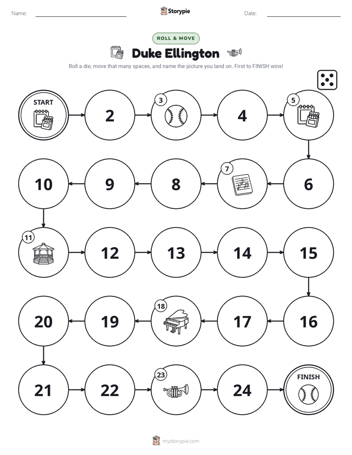 Roll & Move Game