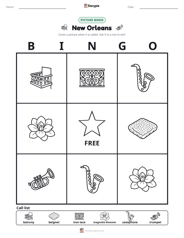 Picture Bingo