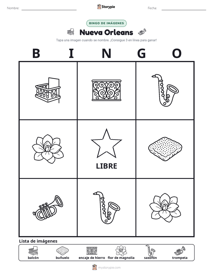 Bingo de Imágenes