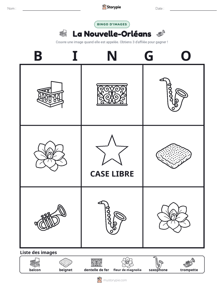 Bingo d'Images