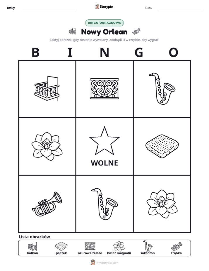 Bingo obrazkowe