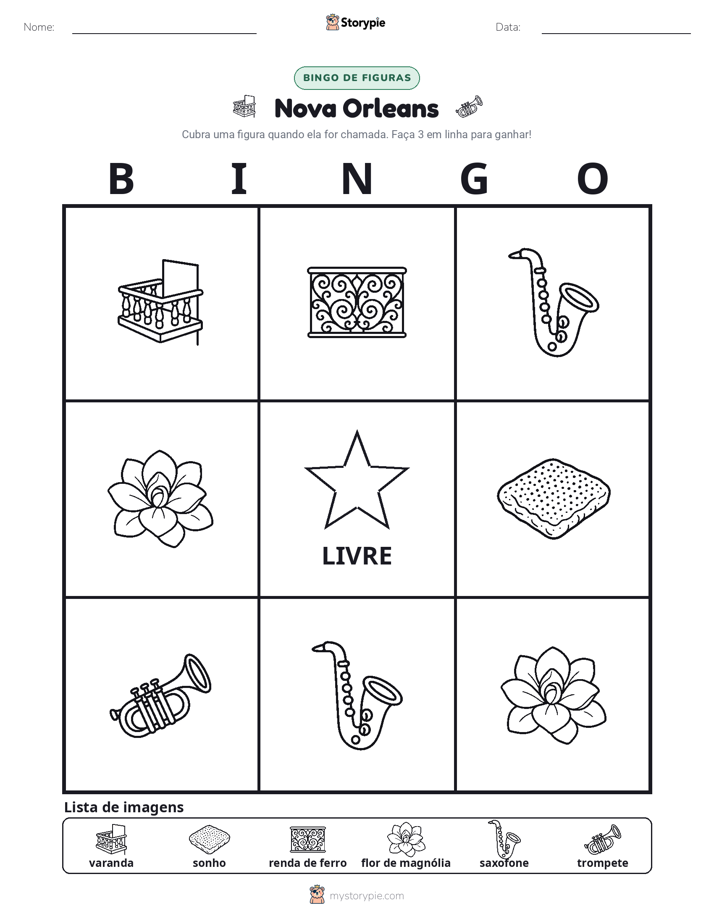 Bingo de Imagens