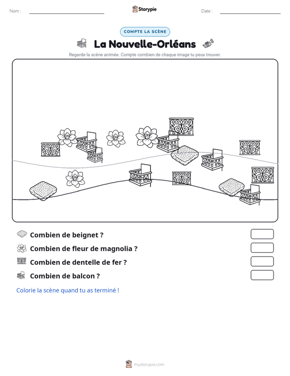 Scène de Comptage
