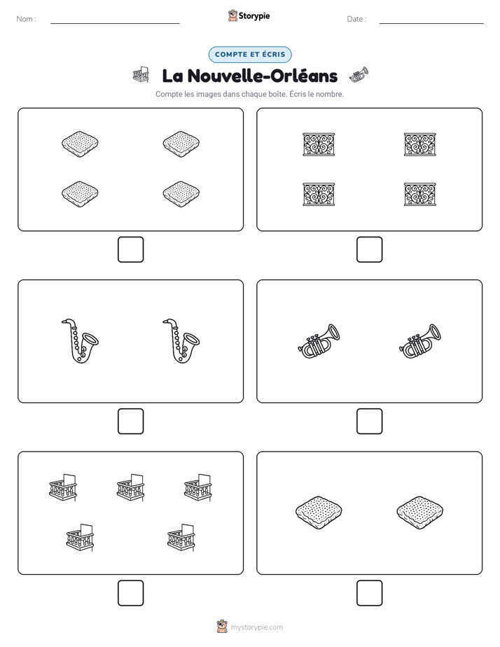 Compter & Écrire