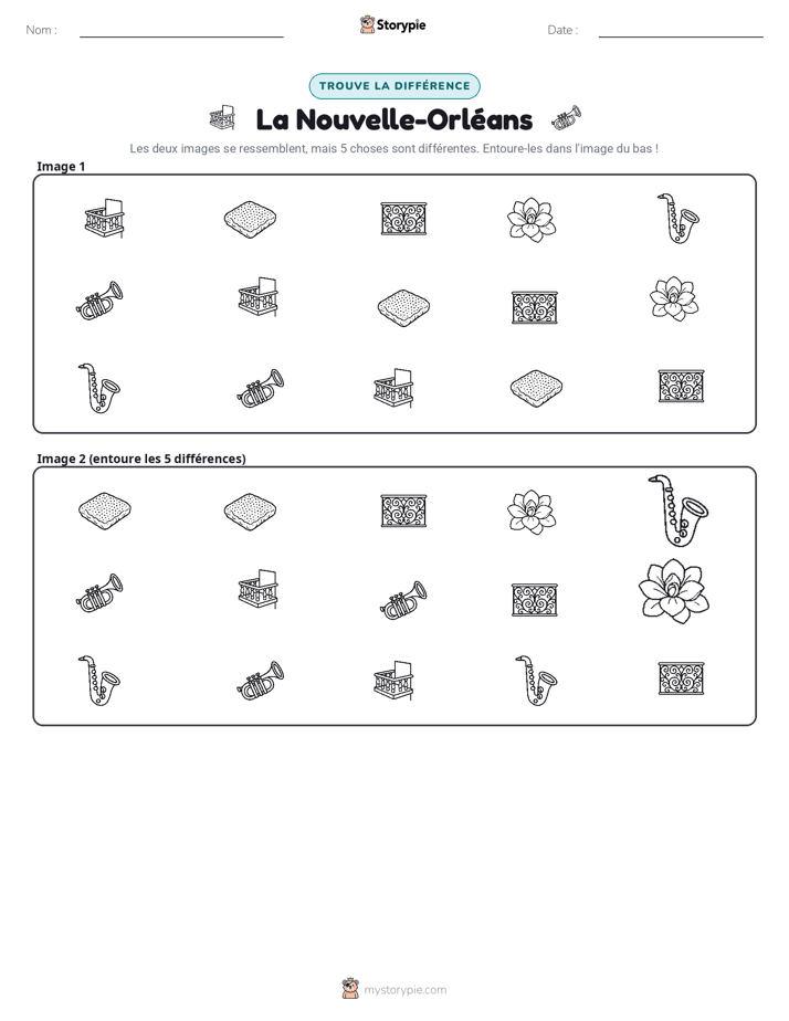 Trouvez les Différences