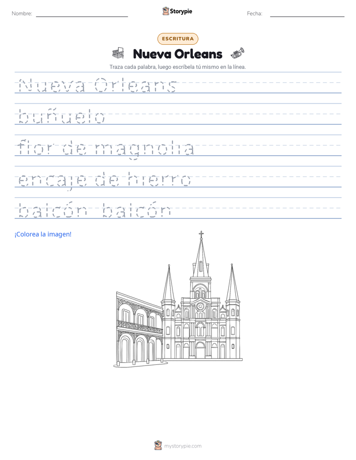 Práctica de Escritura