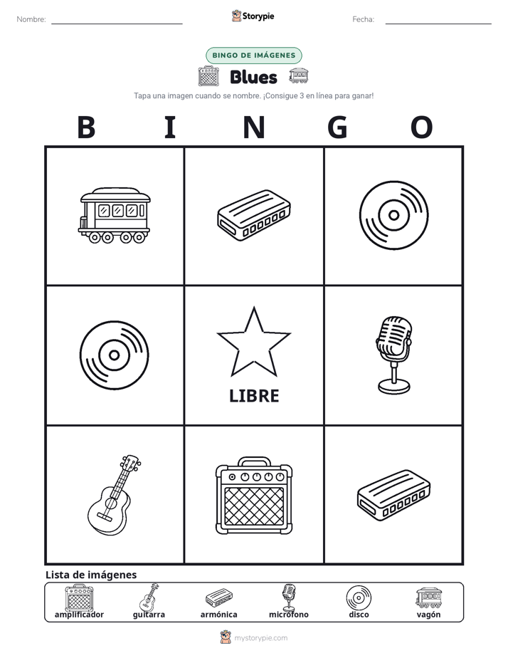 Bingo de Imágenes