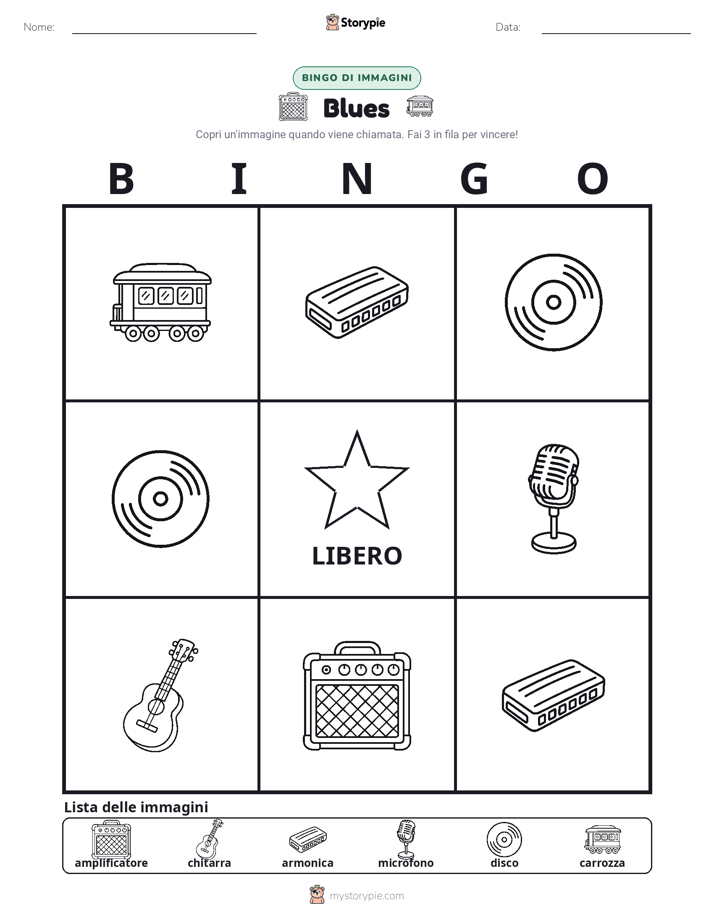 Bingo delle Immagini