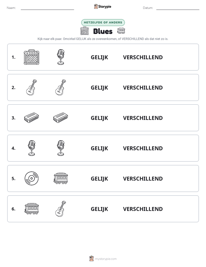 Zelfde of Verschillend