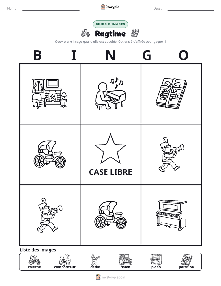 Bingo d'Images