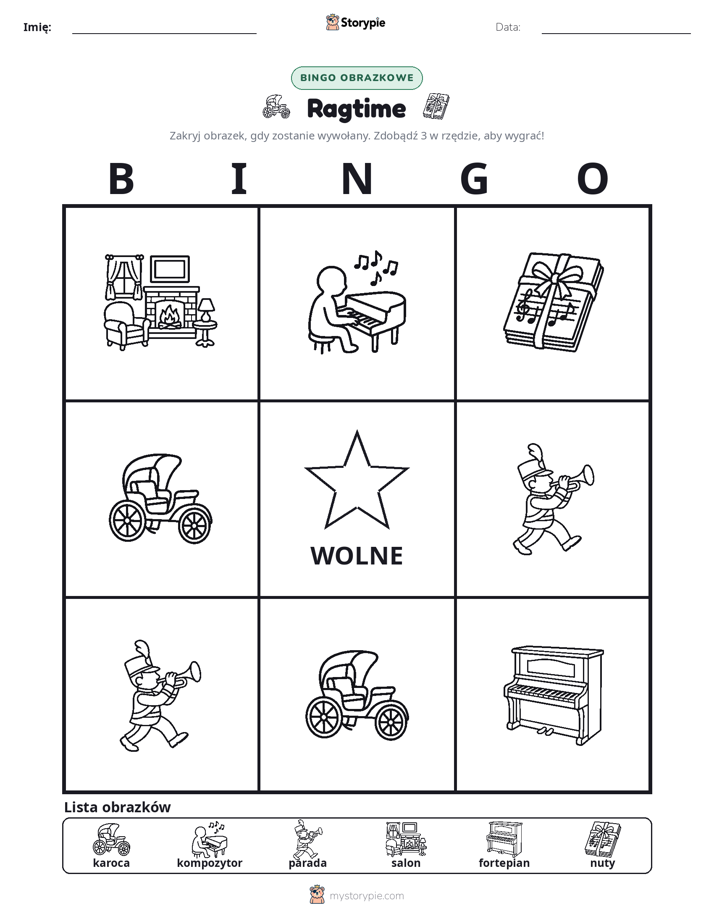 Bingo obrazkowe