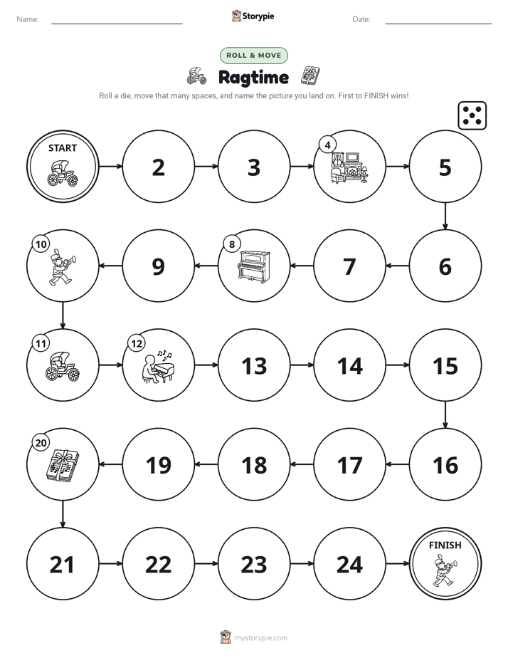 Roll & Move Game