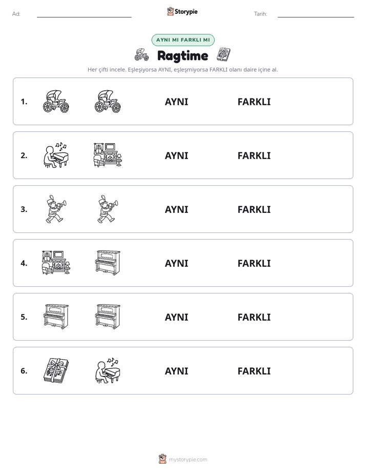 Aynı mı Farklı mı