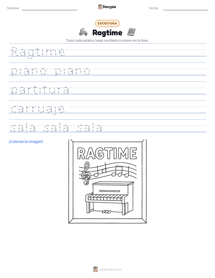 Práctica de Escritura