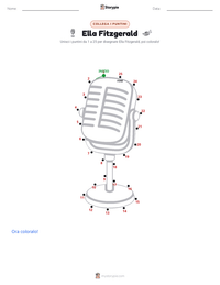 Anteprima della scheda stampabile di Ella Fitzgerald