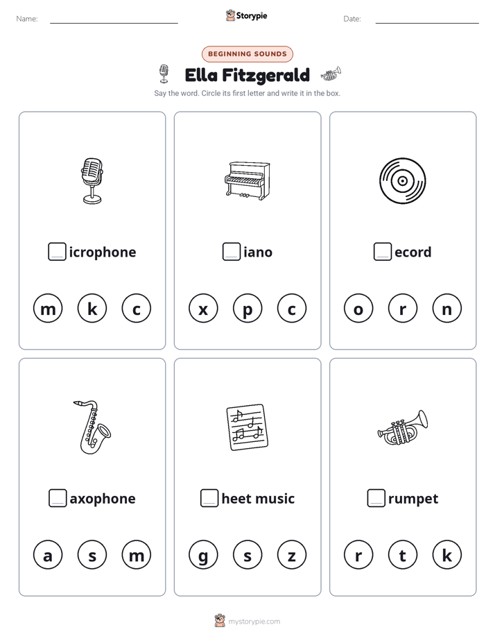 Beginning Sounds
