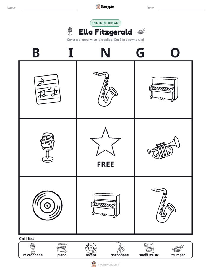 Picture Bingo