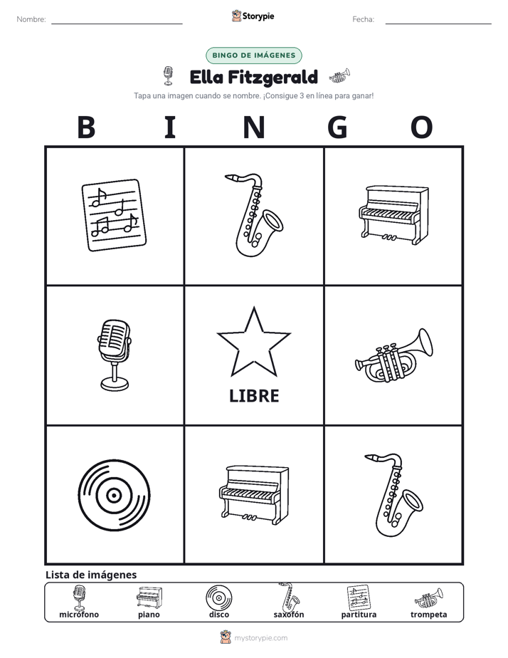 Bingo de Imágenes